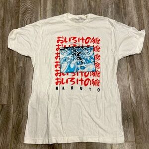 WHITE NARUTO T-SHIRT